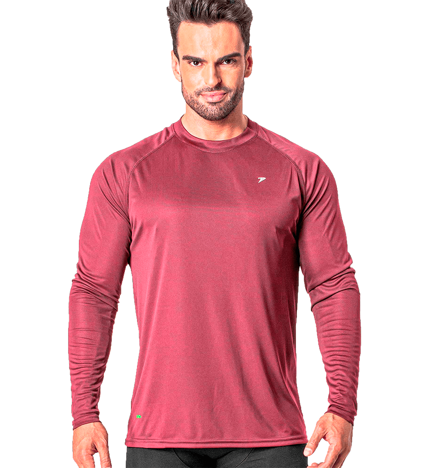 Camiseta con protección UV50 Manga Larga Hombre - Poker - Imagen 2