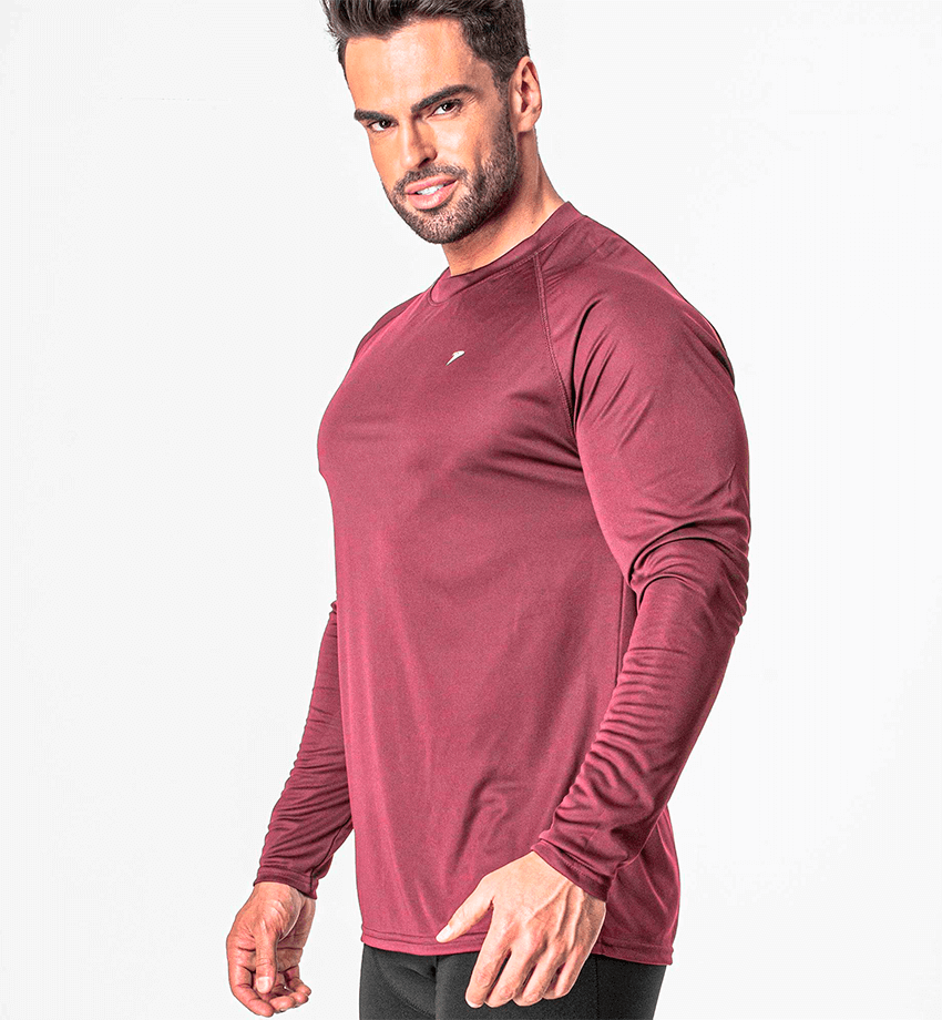 Camiseta con protección UV50 Manga Larga Hombre - Poker - Imagen 3