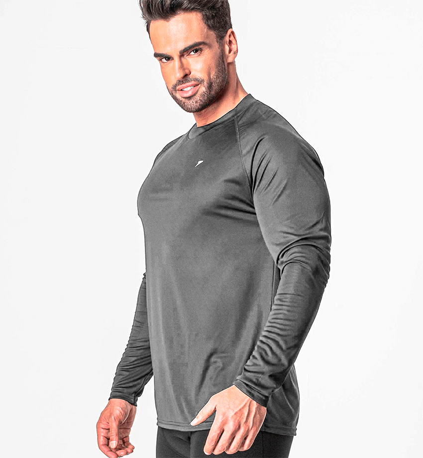 Camiseta con protección UV50 Manga Larga Hombre - Poker - Imagen 9