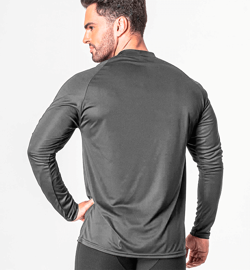 Camiseta con protección UV50 Manga Larga Hombre - Poker - Imagen 10