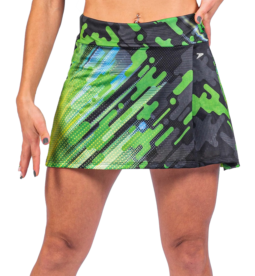 Falda Short deportivo Fuel mujer - Poker - Imagen 5