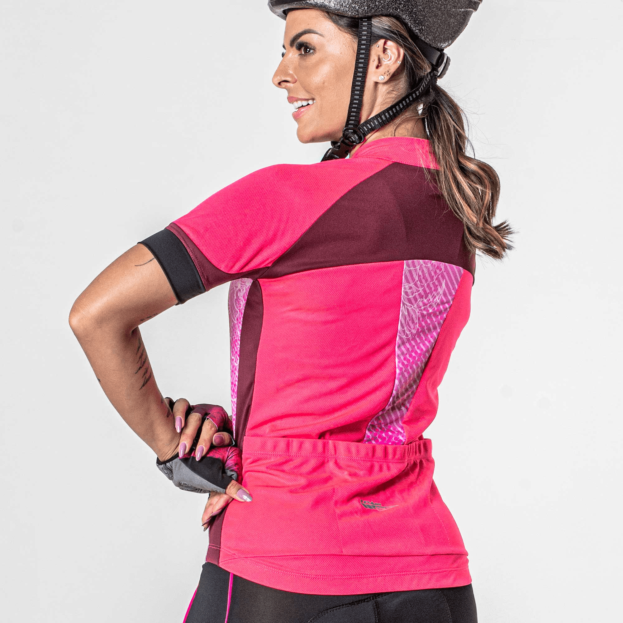 Camiseta Ciclista Jewel Mujer - Poker - Imagen 2