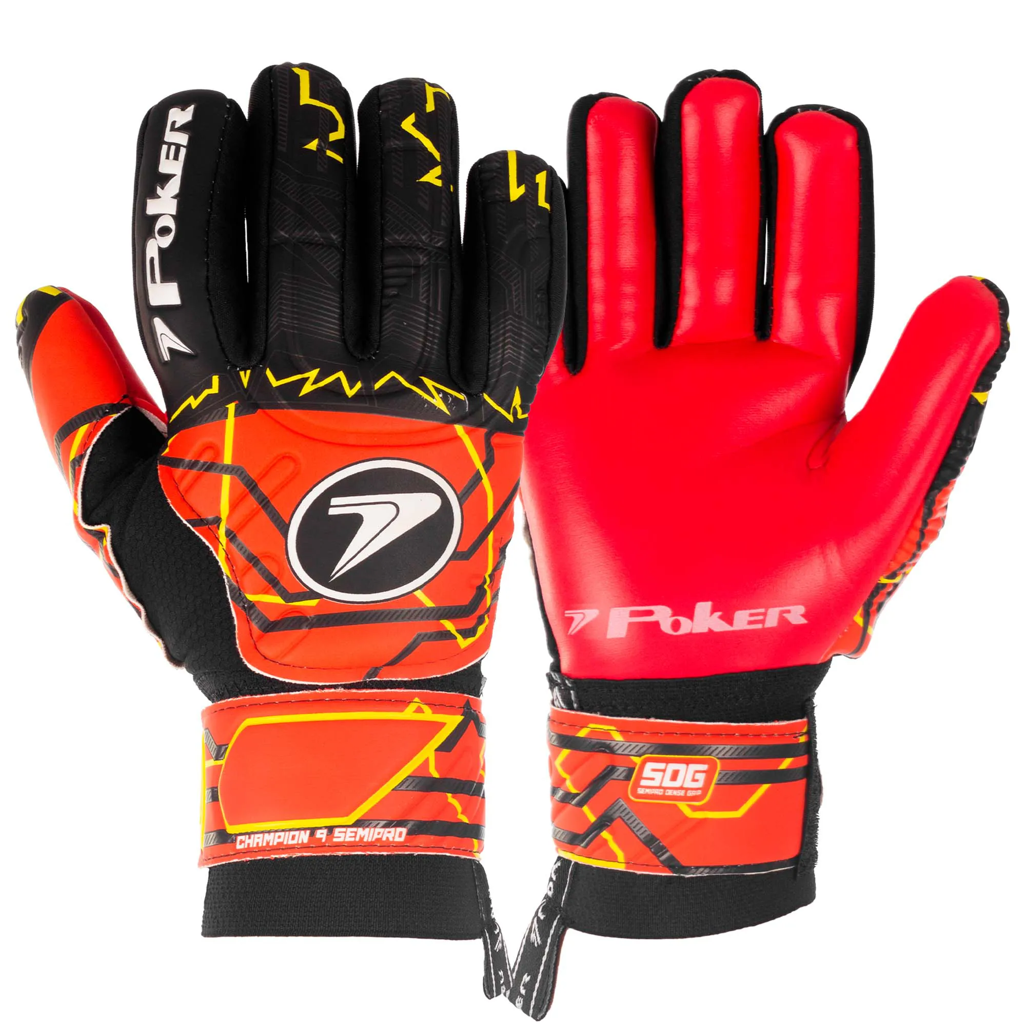 Guantes de Arquero Semi-Profesional Champion 9 - Poker - Imagen 12